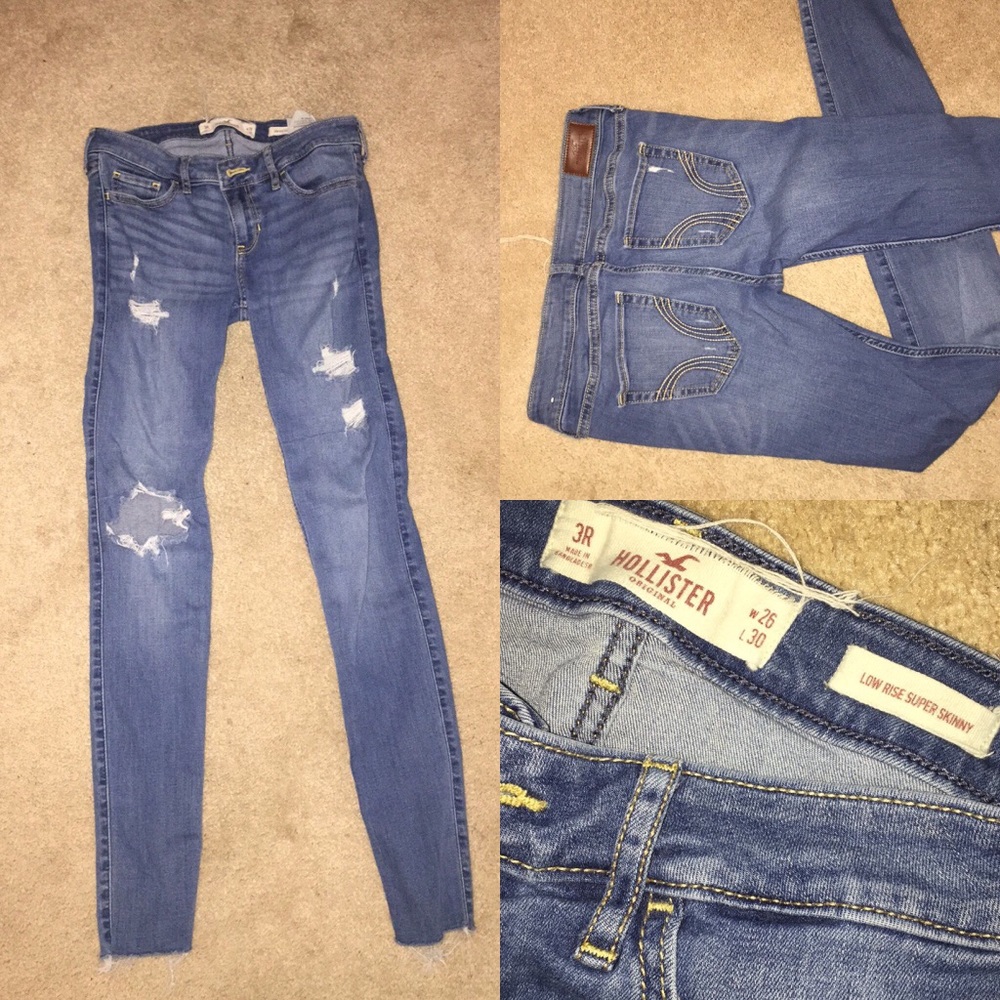 Hollister jeans size 3